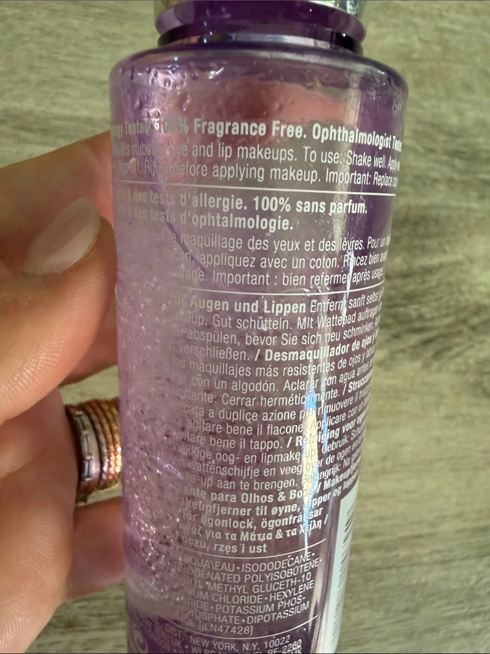 Clinique gentle gel